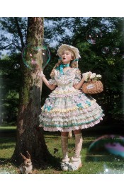 Classical Puppets Spring Picnic One Piece(Pre-Order/2 Colours/Full Payment Without Shipping)